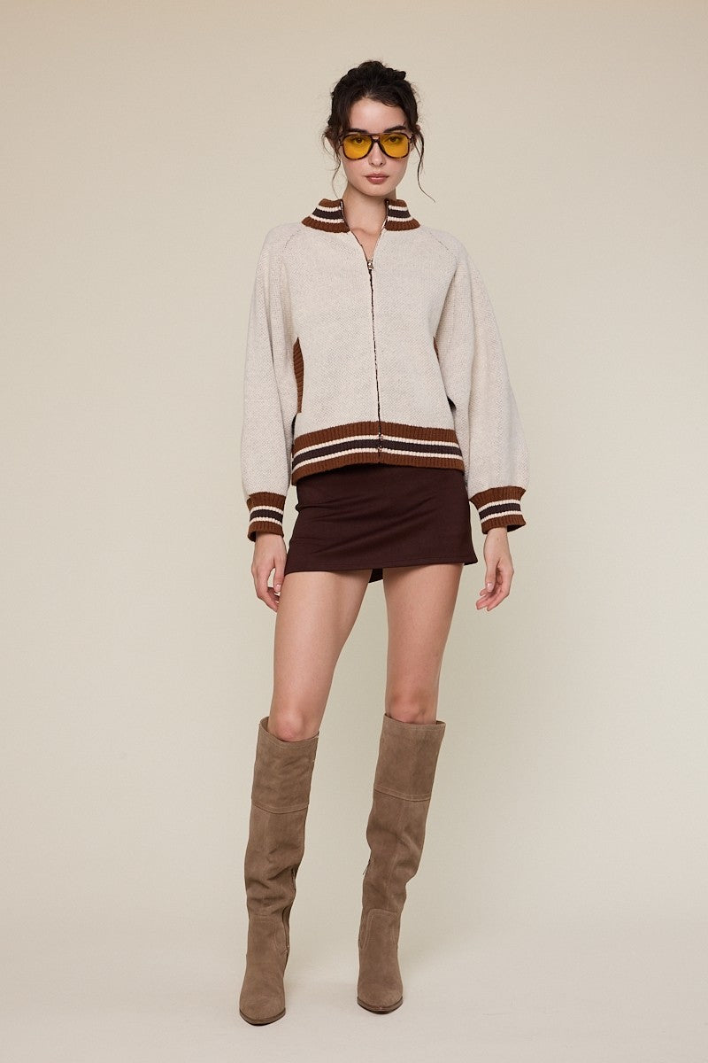 Harvest Ride Sweater - Natural