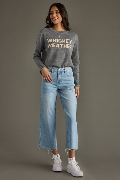 Whiskey Weather Sweater - Gray