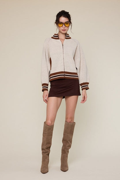 Harvest Ride Sweater - Natural